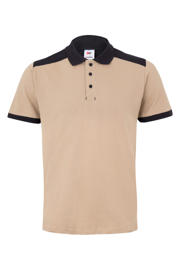 Polo Stretch Bicolor MC