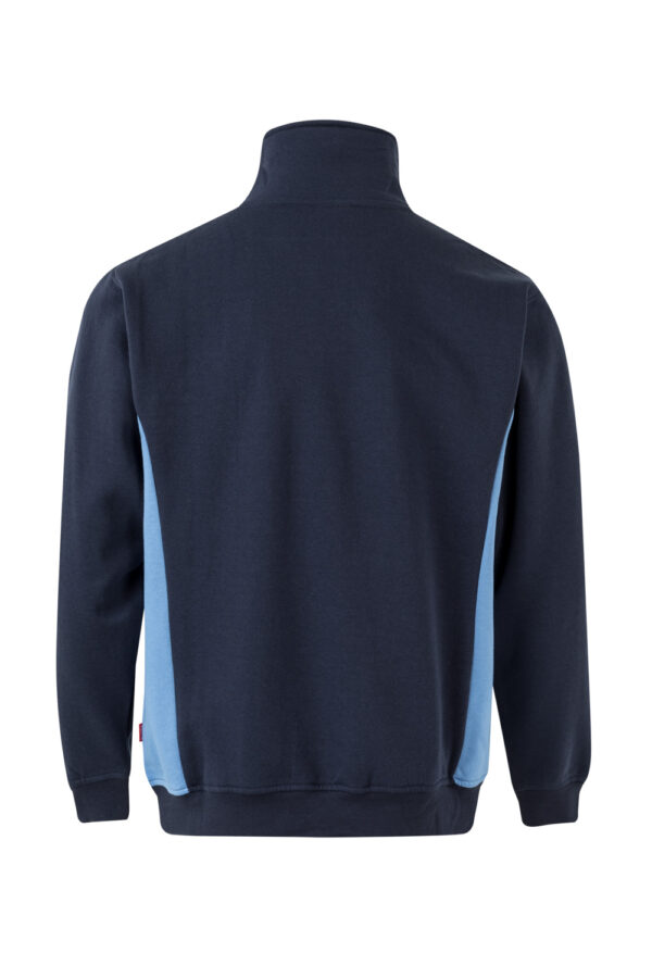 Sudadera Bicolor Cremallera