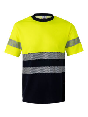 Camiseta Algodón BicolorMC RS
