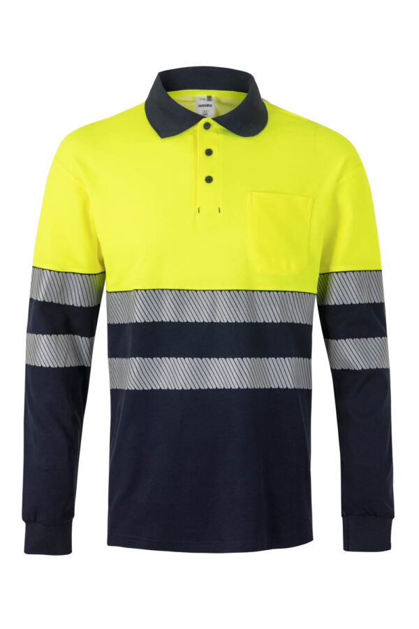 Polo Algodón Bicolor ML RS