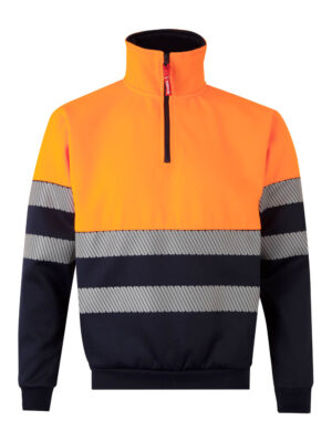 Sudadera Bicolor Cremallera RS