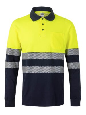 Polo Algodón Bicolor ML RS