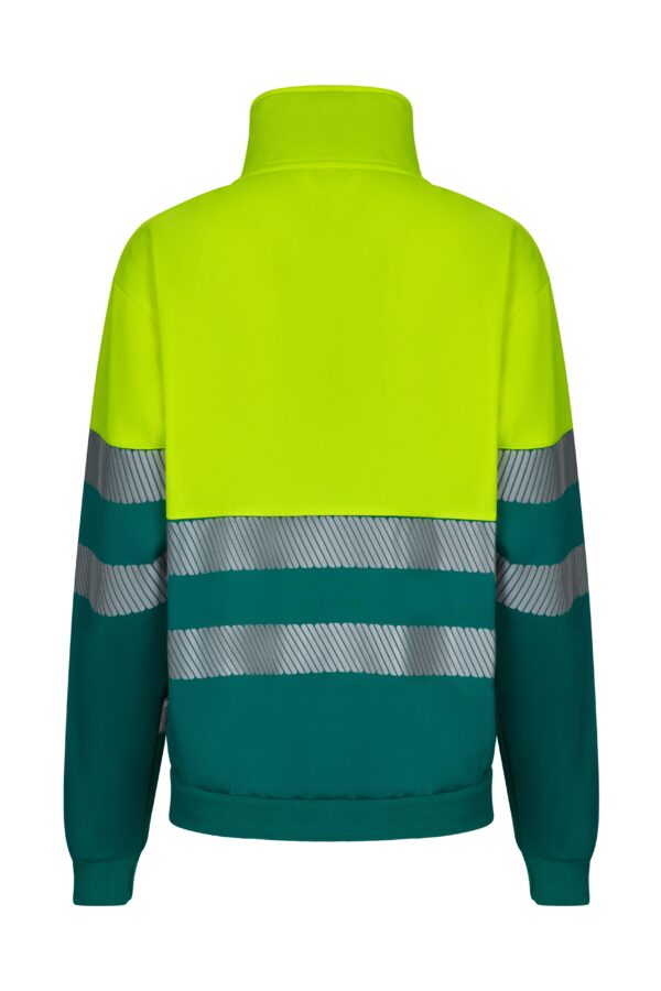 Sudadera Bicolor Cremallera RS