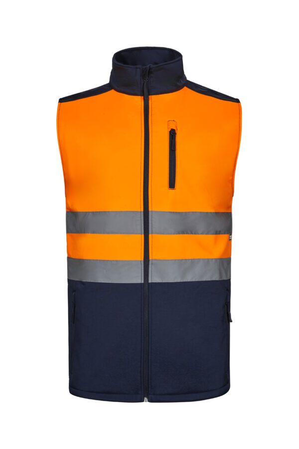 Chaleco Soft Shell Bicolor AV